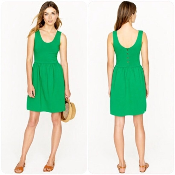 J. Crew Dresses & Skirts - J. Crew Villa button back cotton dress